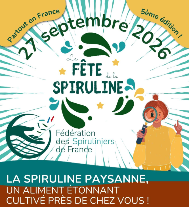 Newsletter de septembre 2026 – Spiruline angevine