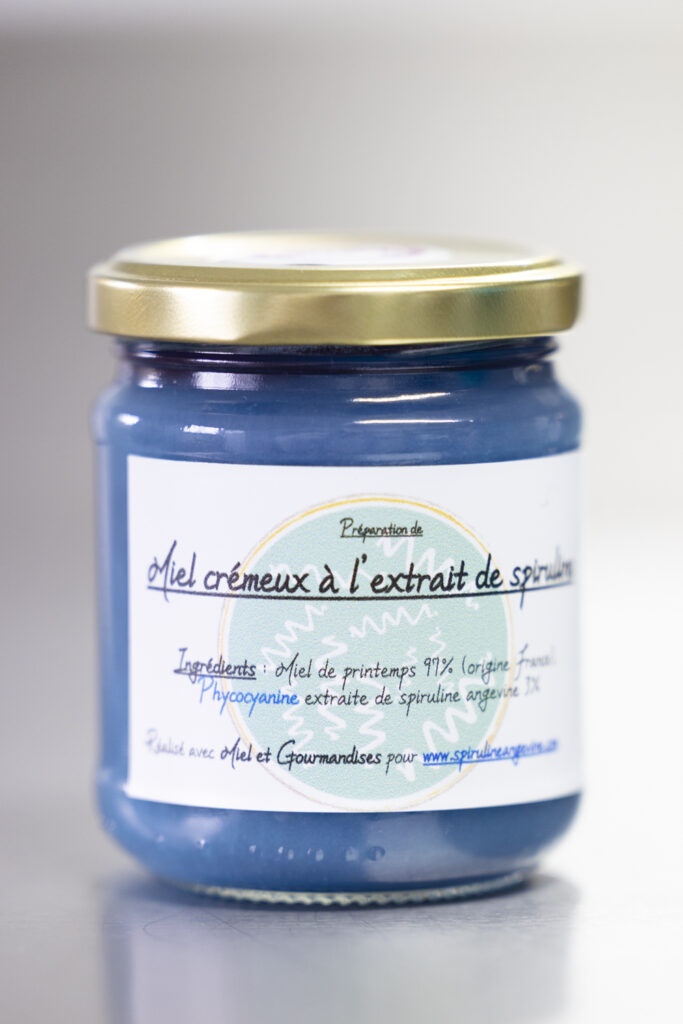 Miel bleu à la phycocyanine (250g)