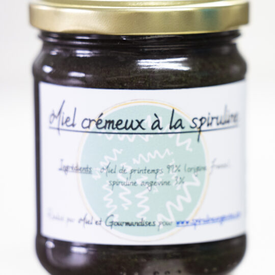 Miel à la spiruline (250g)