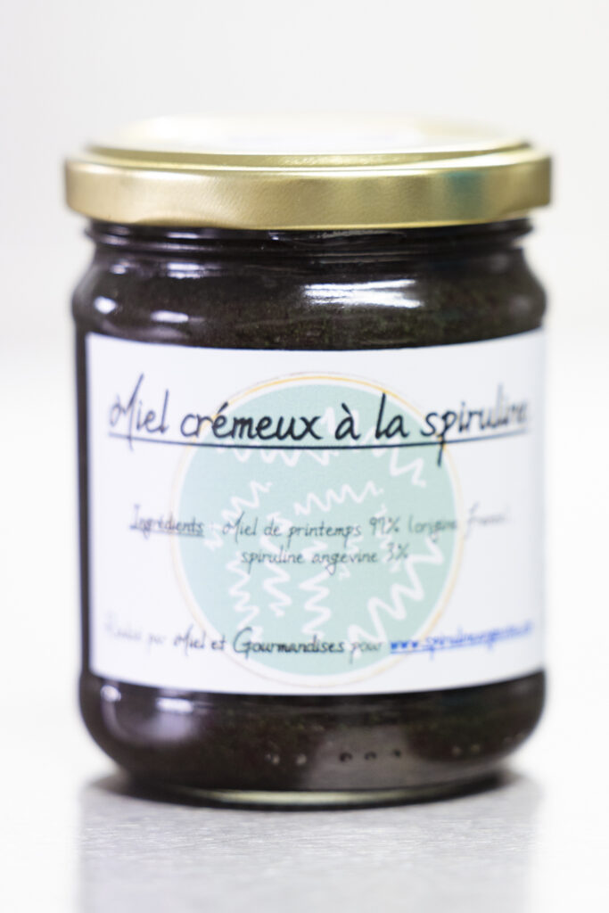 Miel à la spiruline (250g)