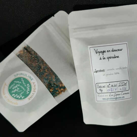 Voyage en douceur à la spiruline (40g)